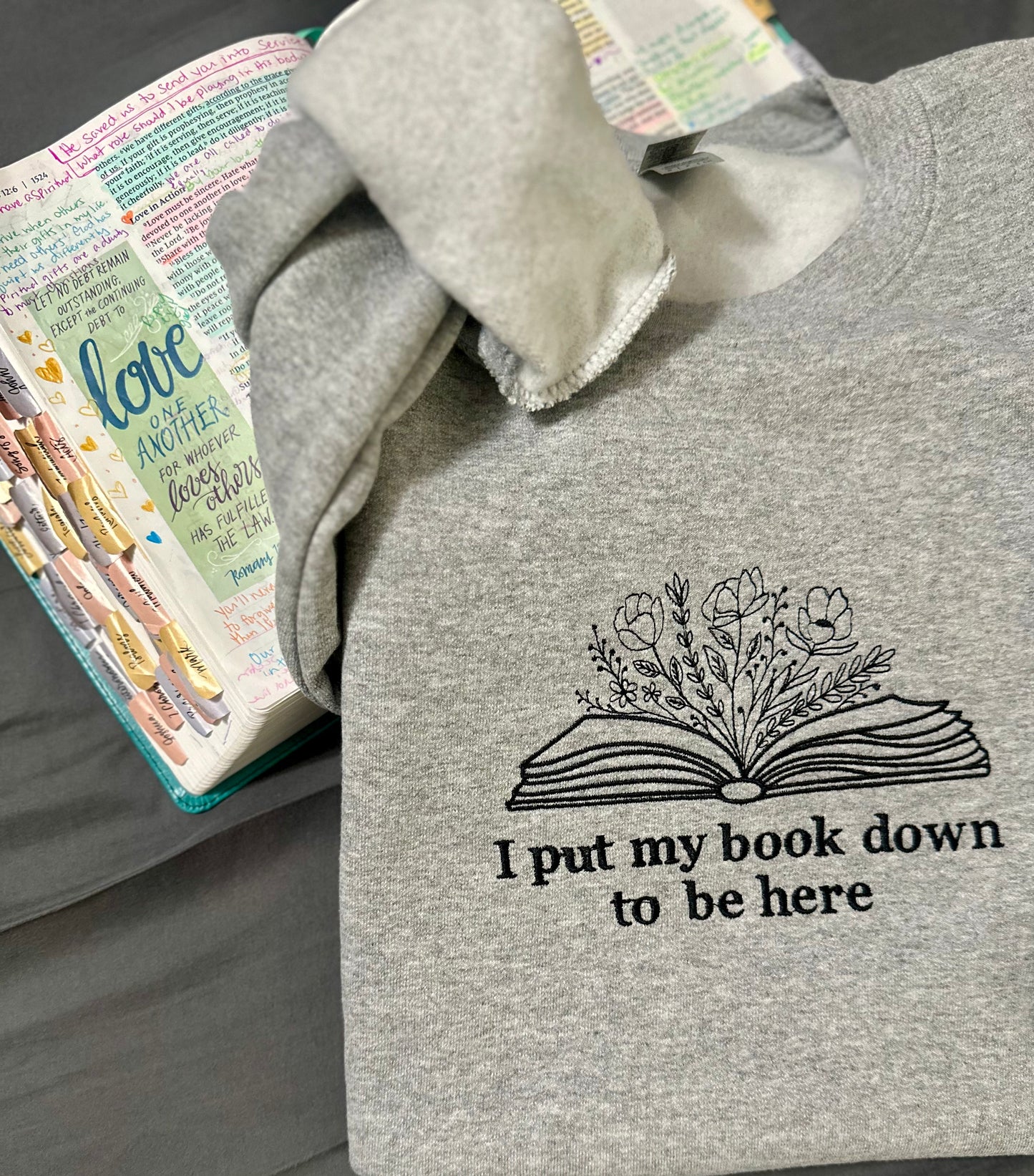 Liz Creations: I put my book down to be here