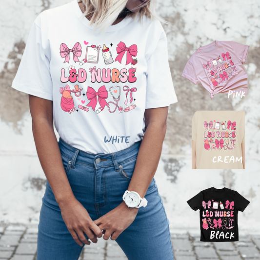 👶💖 L&D Nurse Tee – Sweet, Strong & Stylish! 💖👶